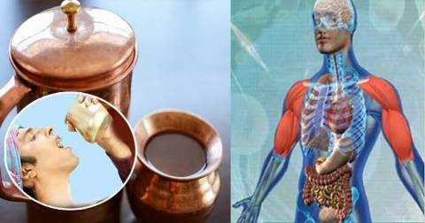 Drink full of water in a copper vessel every morning, and know its benefits.