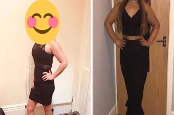 BF had left her girlfriend at home, saw her dress after a few days, and found something similar