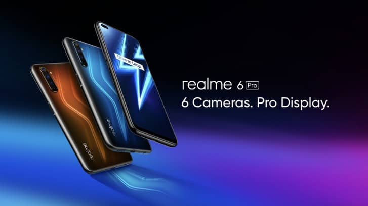 The first 6 camera smartphone launched by Realme 6 Pro is priced at just ₹ 16999.