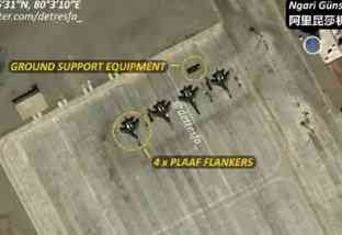 China prepares to go to war, China deploys fighter jet near Ladakh, satellite images revealed