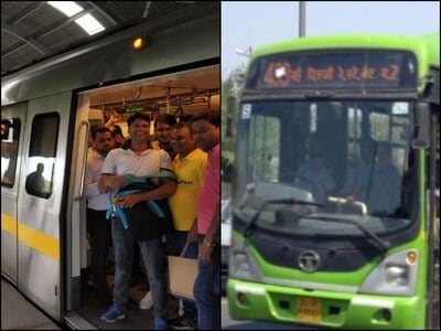 Big news - Metro and buses will be run in Delhi from Monday.