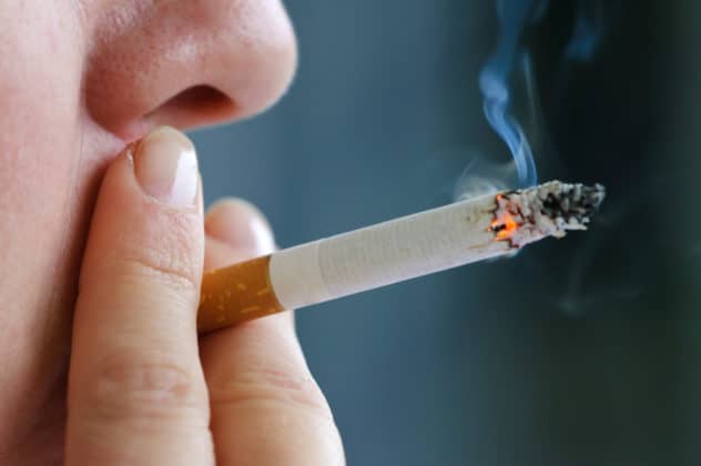 What happens if you smoke 2 cigarettes a day