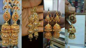 Rajasthani Designer Jhumki Earring Designs