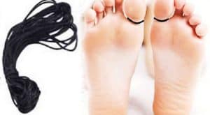 Tying a black thread in the toe ends this disease from the root.