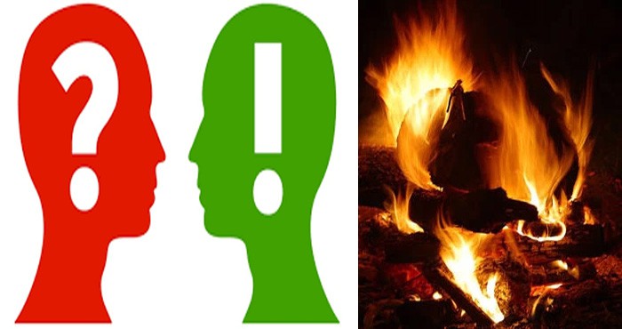Do you know which part of the body that does not burn even in fire?